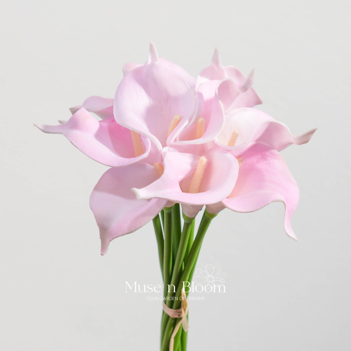 Artificial Calla Lily Flower Bunch - Pink (10 Stems)