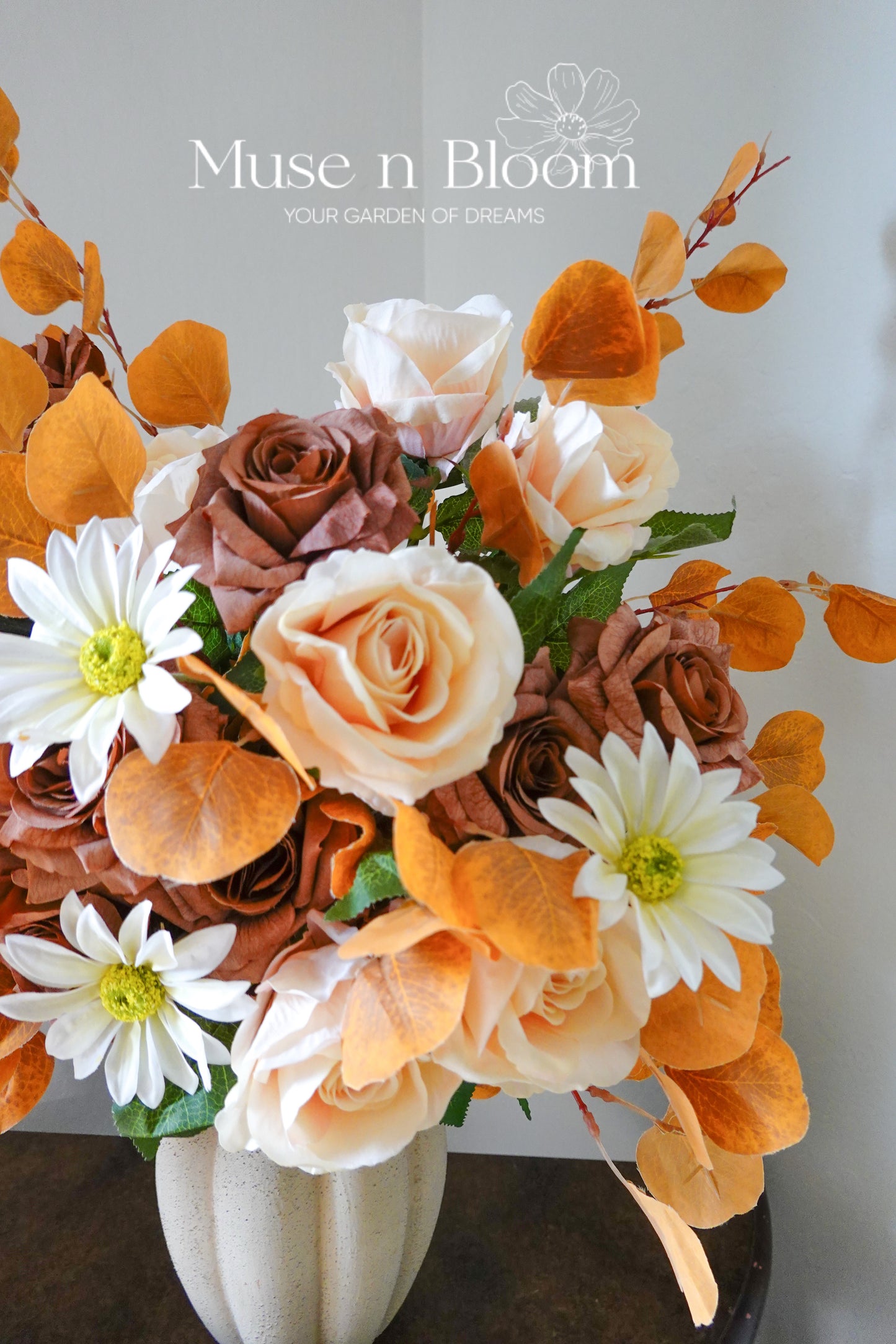 Artificial Rose Flower Arrangement