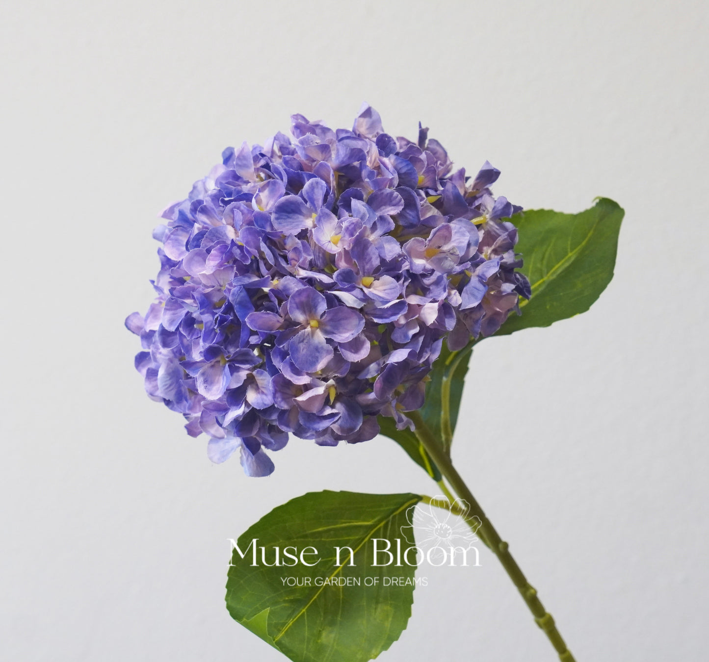 Artificial Hydrangeas - Purple 26"