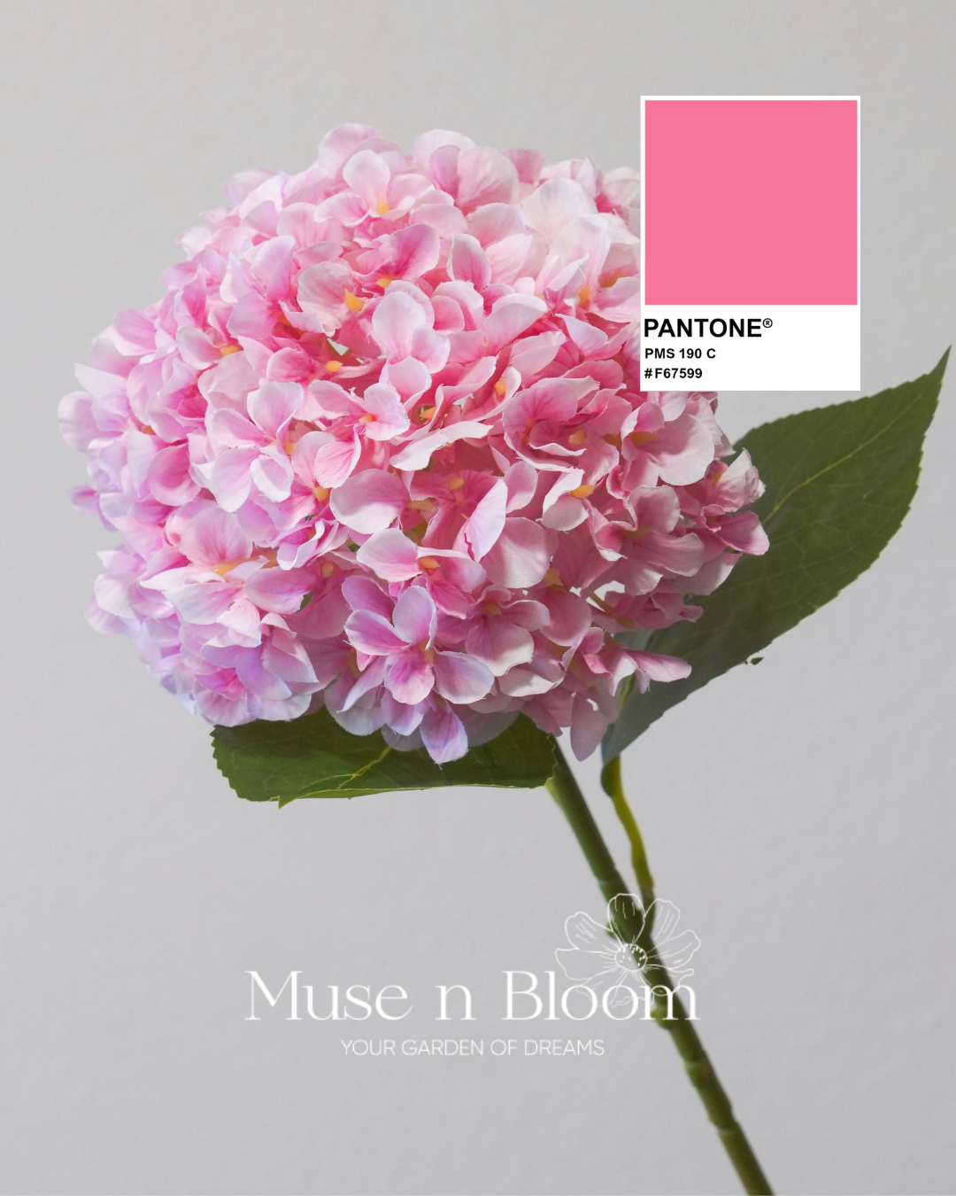Artificial Hydrangeas 26" Stem (Choose Color)