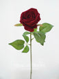 Artificial Rose Flower Stem - Velvet 27"