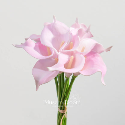 Artificial Calla Lily Flower Bunch (10 Stems)