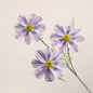 Artificial Cosmos Flower Stem - Light Purple