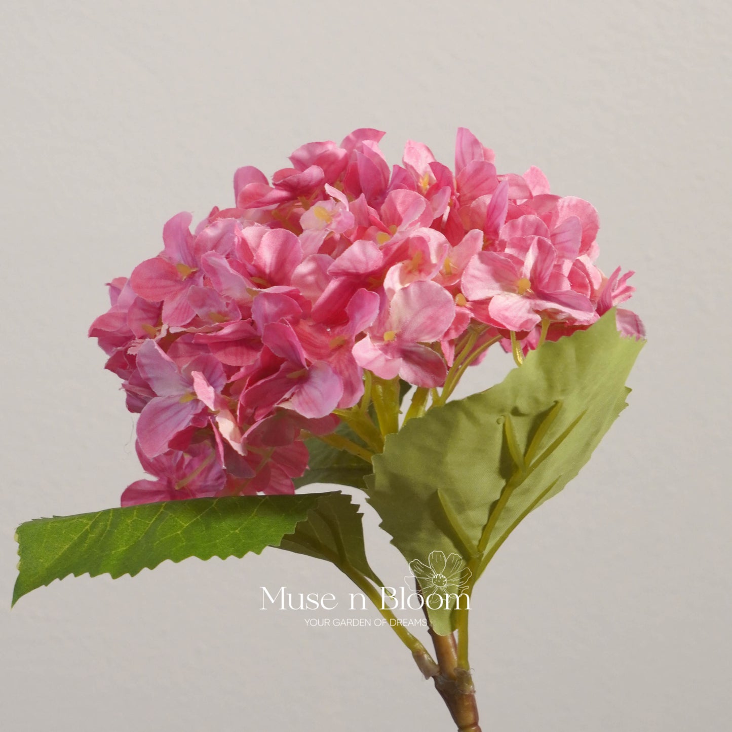 Artificial Hydrangeas - Hot Pink 18"