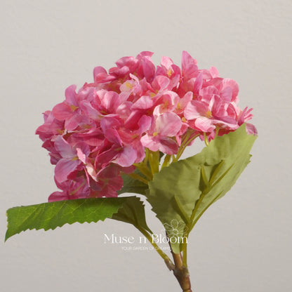 Artificial Hydrangeas - Hot Pink 18"