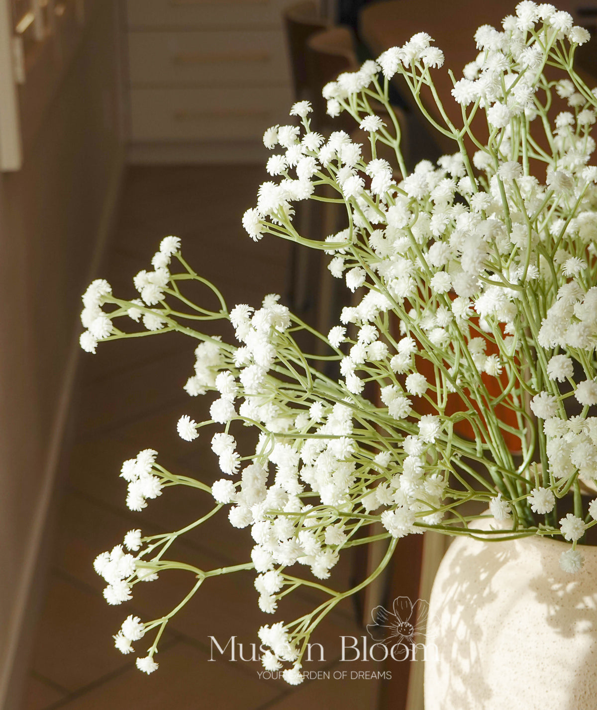 Artificial Baby’s Breath Flower Bunch – Real Touch (10 Stems)