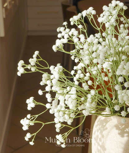 Artificial Baby’s Breath Flower Bunch – Real Touch (10 Stems)