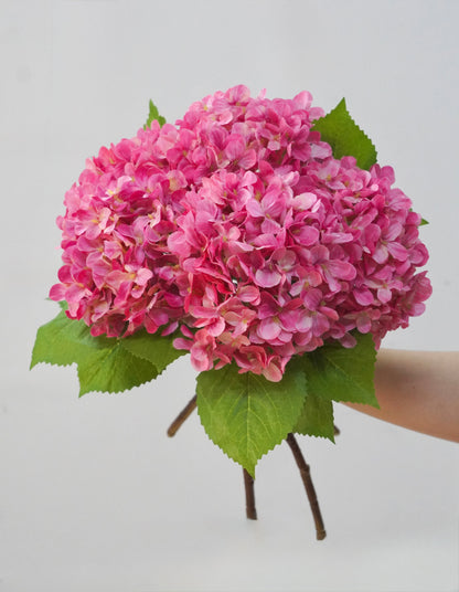Artificial Hydrangeas - Hot Pink 18"