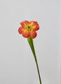 Artificial Tulip Flower Stems - Orange PU Tulips Bloomed