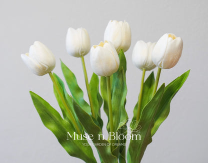 Artificial Tulip Flower Stems - PU Tulips