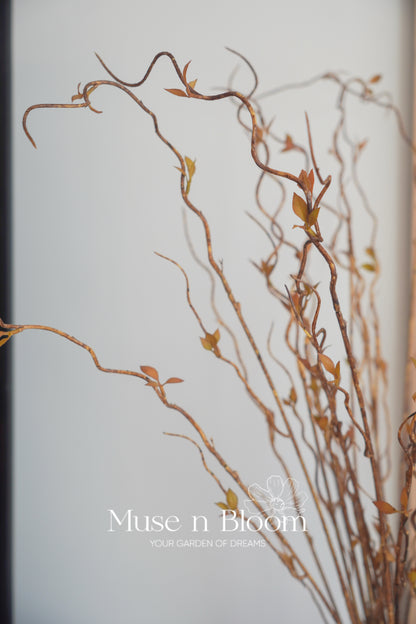 Artificial Salix Stem - Brown