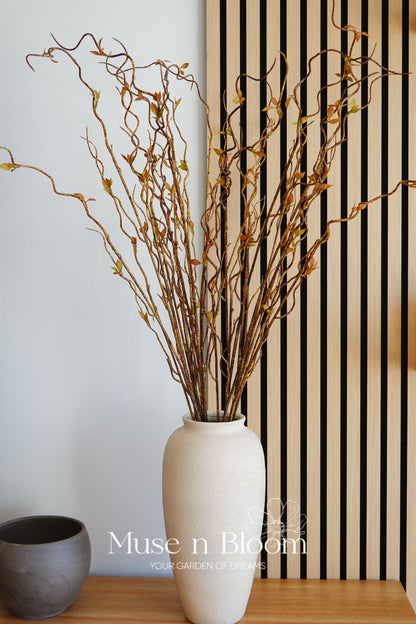 Artificial Salix Stem - Brown
