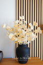 Artificial Dollar Eucalyptus Stem - Cream