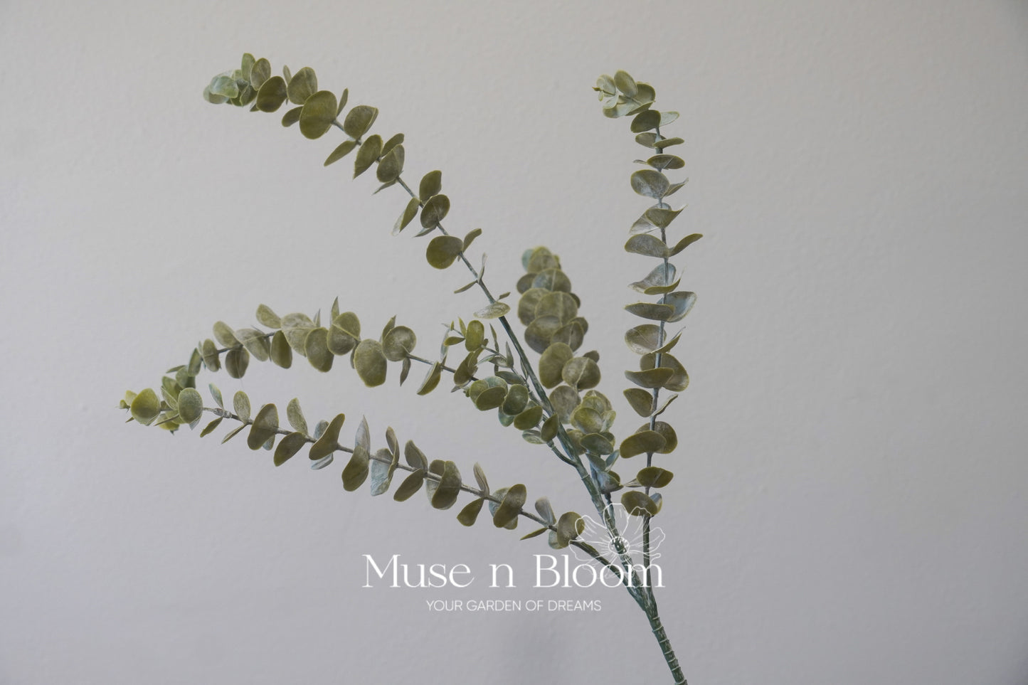 Artificial Eucalyptus Stem (Dusty) - Green