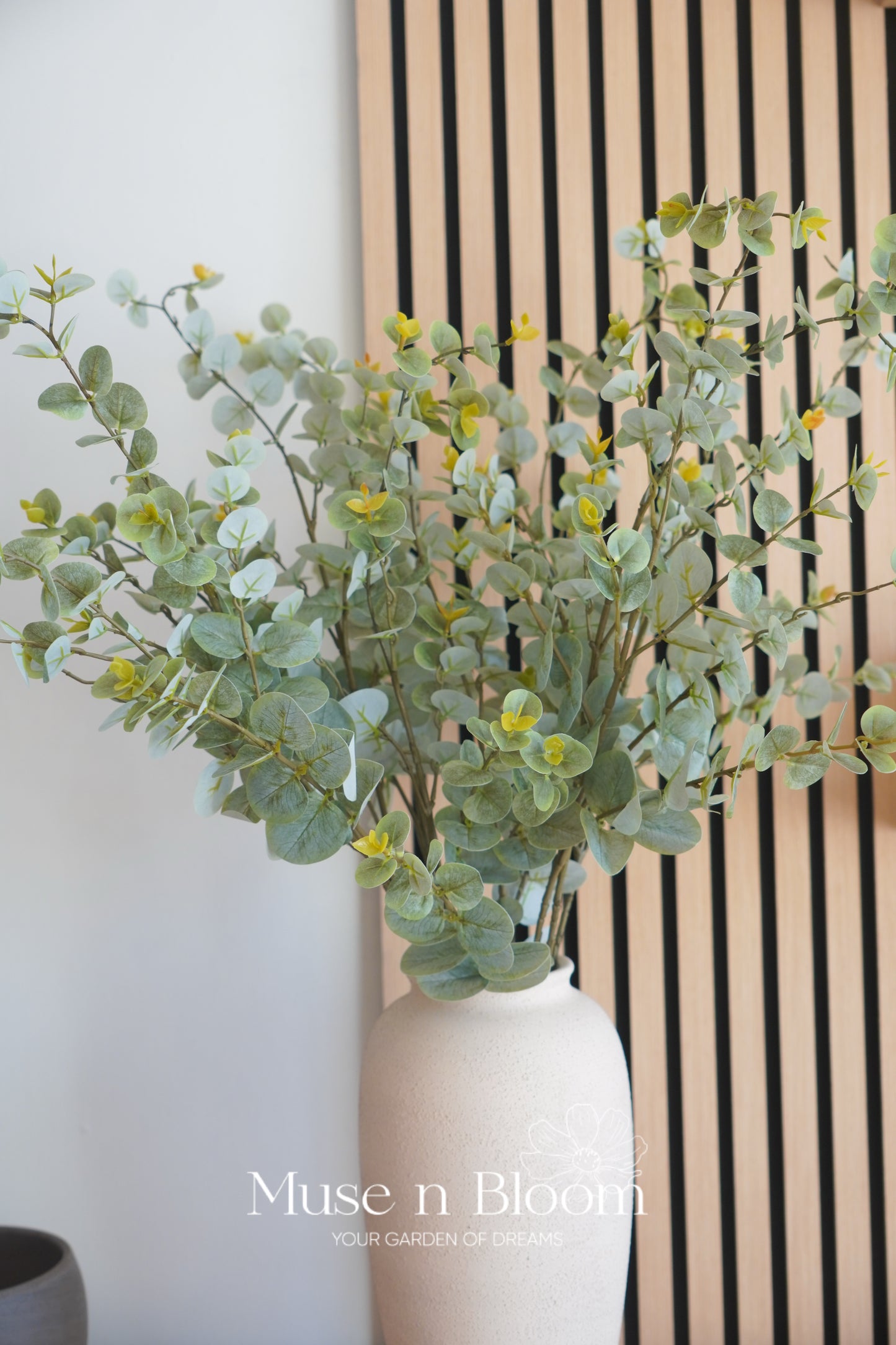 Artificial Eucalyptus Stem (Latex) - Green