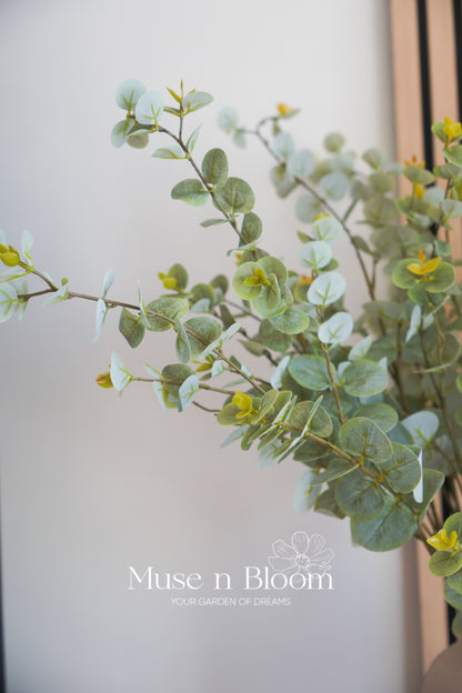 Artificial Eucalyptus Stem (Latex) - Green