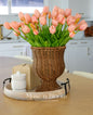 Artificial Tulip Flower Stems - Real Touch (5 Stems)