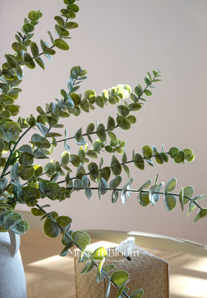 Artificial Eucalyptus Stem (Dusty) - Green