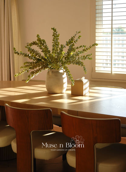 Artificial Eucalyptus Stem (Dusty) - Green