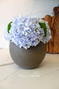 Artificial Hydrangea Arrangement with Vase - Light Blue